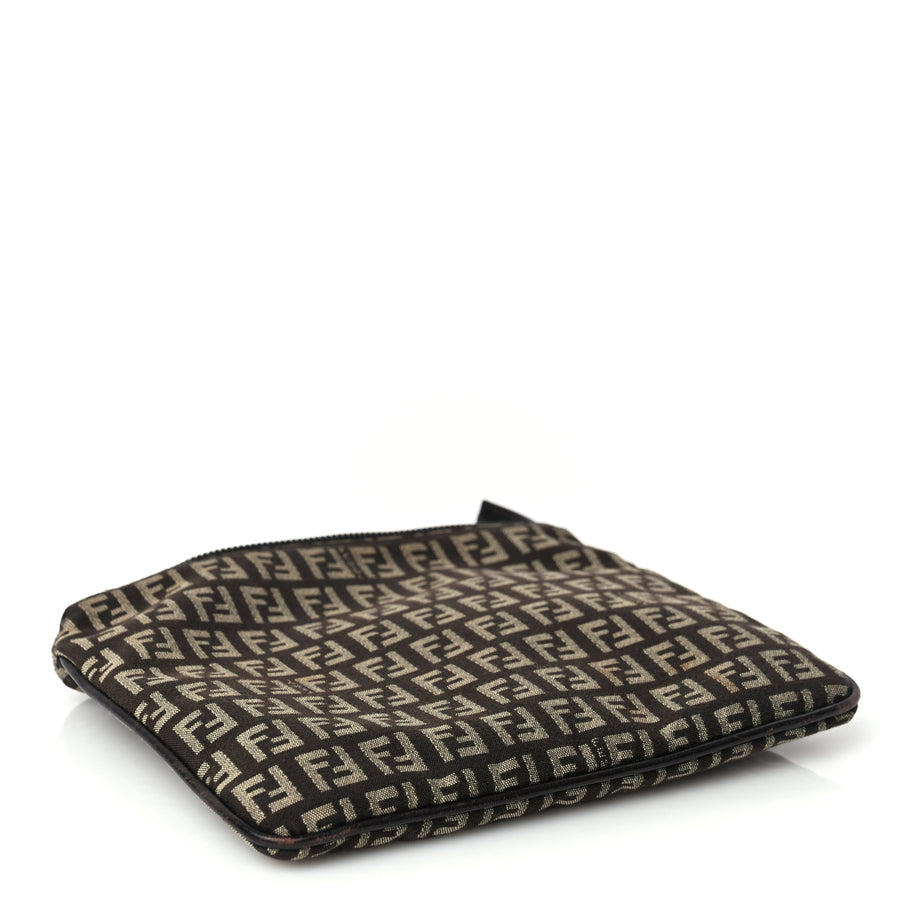 Fendi Zucchino Vitello Crossbody Brown Image 3