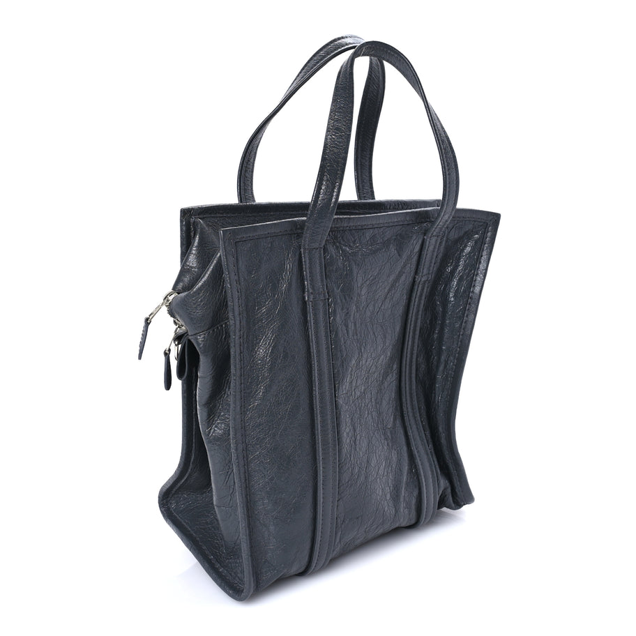Balenciaga Agneau Small Bazar Shopper Tote Gris Pyrite // confirm colour Image 2
