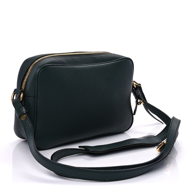 Prada Vitello Phenix Camera Bag Smeraldo