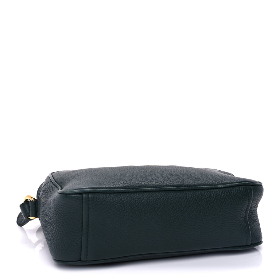 Prada Vitello Phenix Camera Bag Smeraldo | Luxe Collective