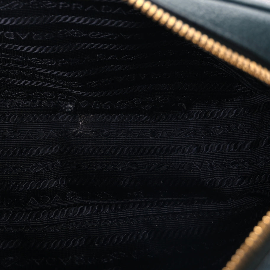 Prada Vitello Phenix Camera Bag Smeraldo Image 4
