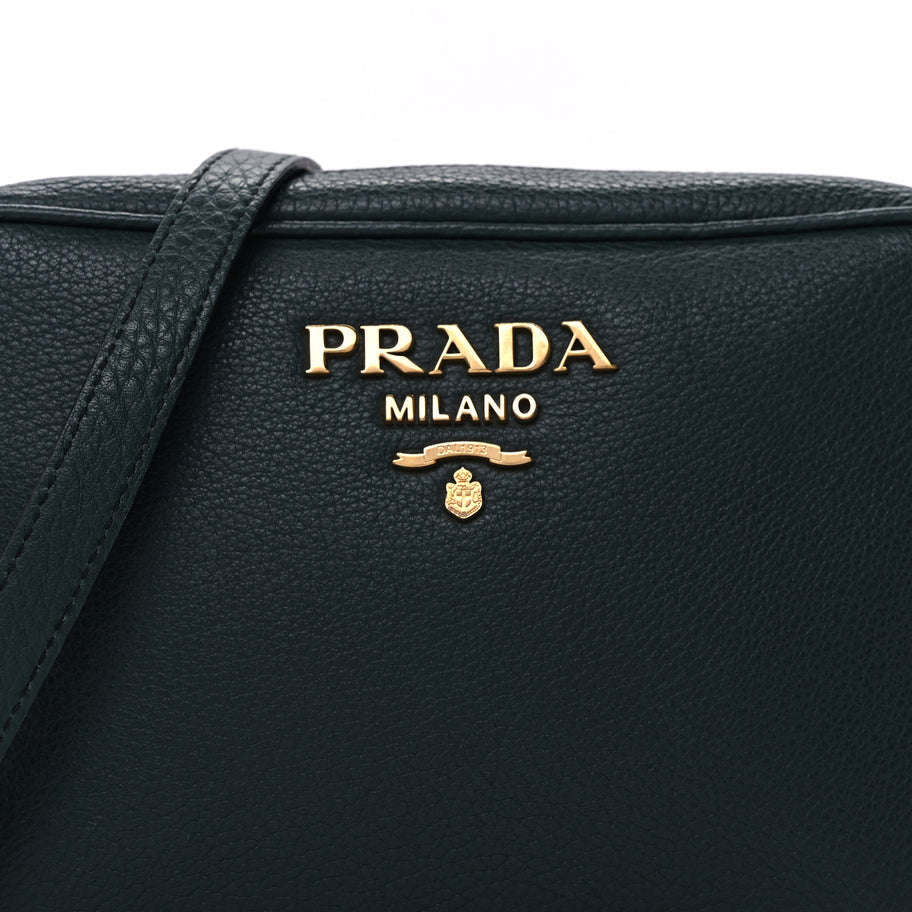 Prada Vitello Phenix Camera Bag Smeraldo Image 6