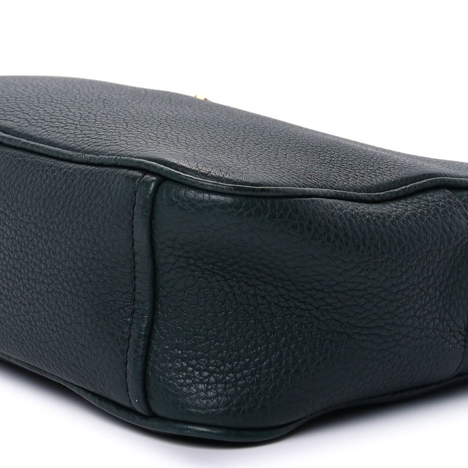 Prada Vitello Phenix Camera Bag Smeraldo Image 8