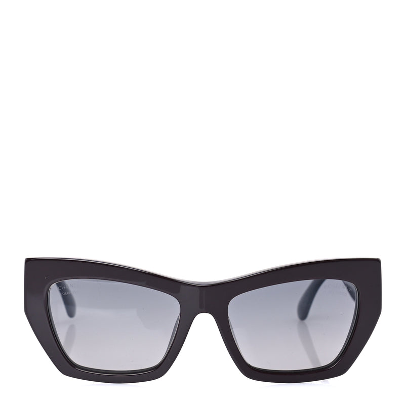  Chanel Acetate Cat Eye Sunglasses 5527 Purple