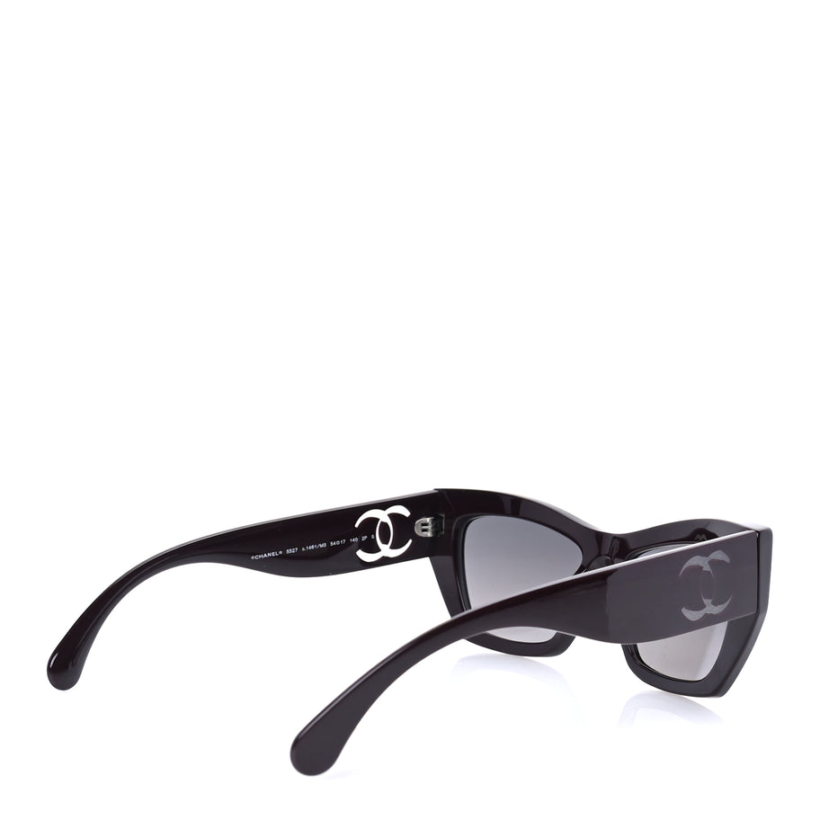 Chanel Acetate Cat Eye Sunglasses 5527 Purple Image 4