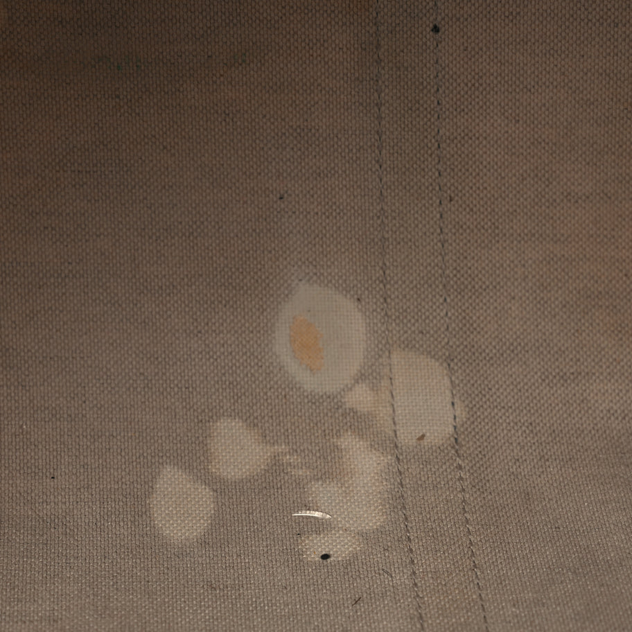 Gucci GG Supreme Monogram Selleria Calfskin Medium Carry On Duffle Bag Beige Grey Image 10