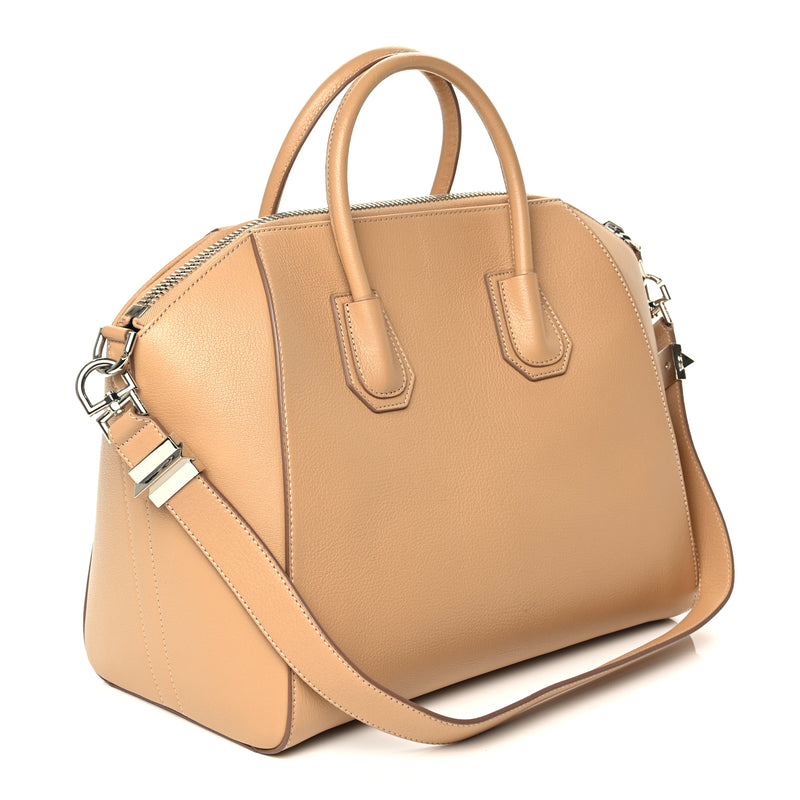  Givenchy Sugar Goatskin Medium Antigona Light Beige