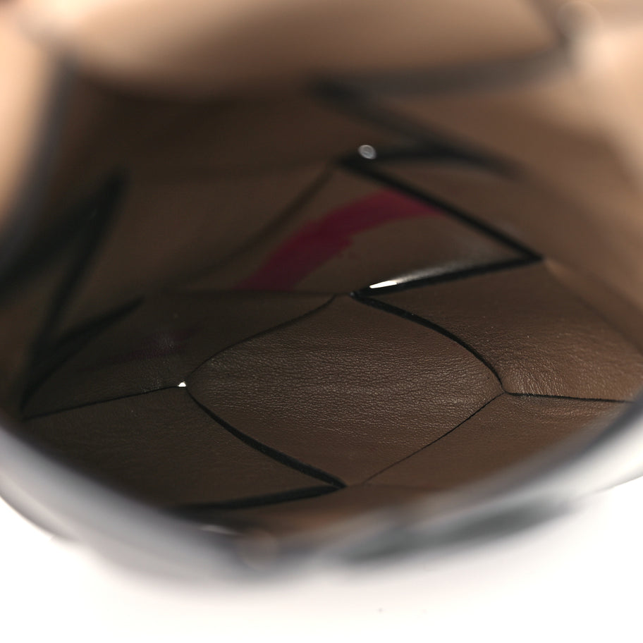 Bottega Veneta Calfskin Intreccio Diago Phone Pouch Black Pinecone Black Pinecone Image 4