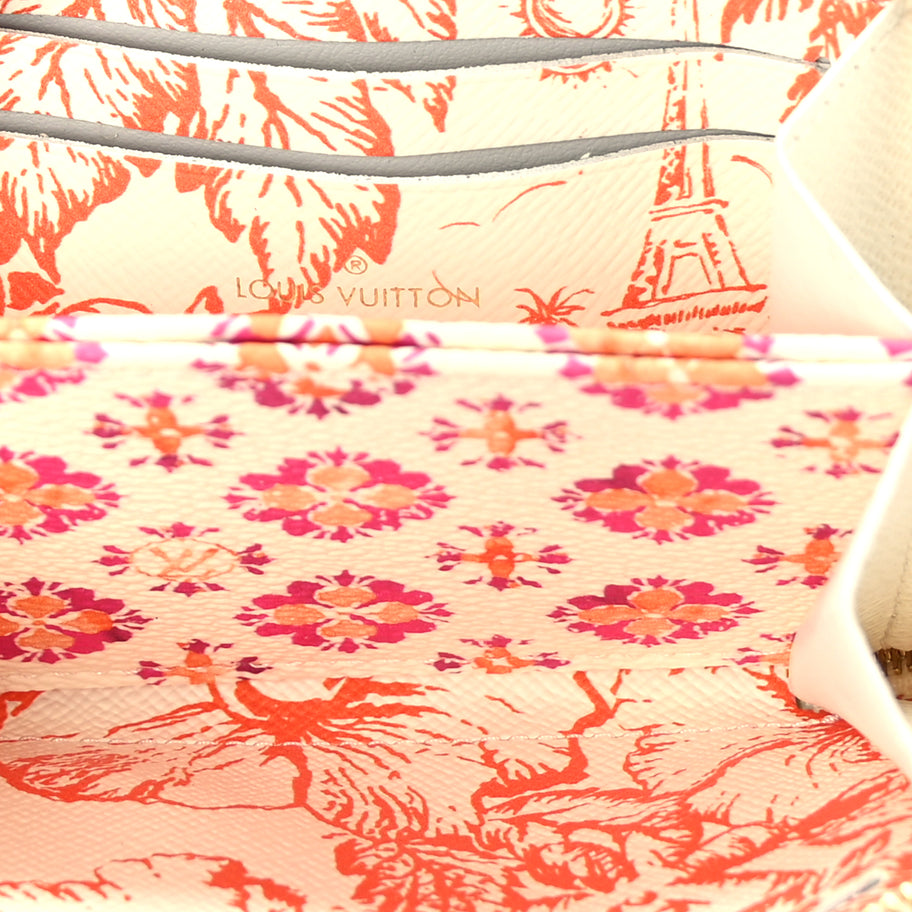 Louis Vuitton Monogram LV By The Pool Zippy Coin Purse Coral Image 5