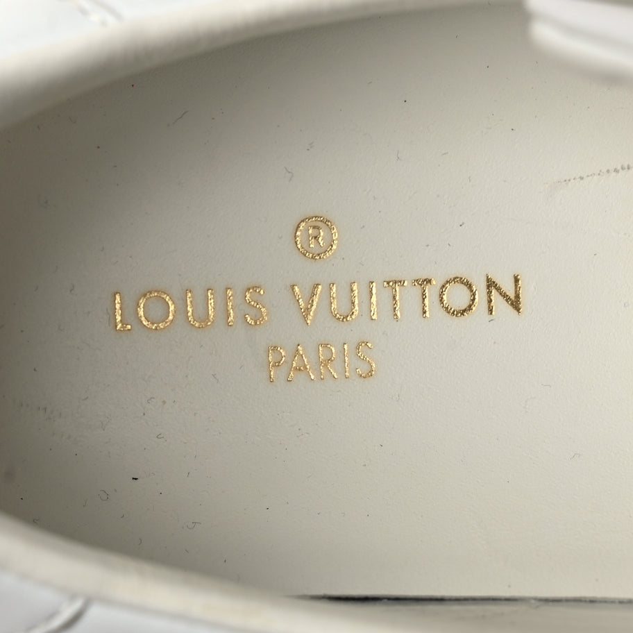 Louis Vuitton Monogram Time Out Sneakers 36 White Pink Image 8