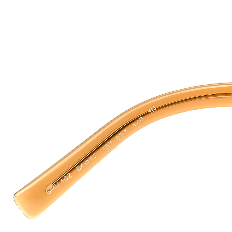 Miu Miu Acetate Square SMU10Z Sunglasses  Transparent Caramel Image 5