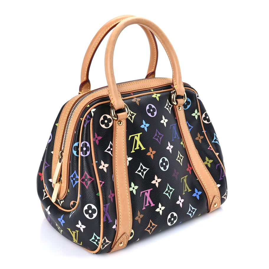 Louis Vuitton Louis Vuitton Monogram Multicolor Priscilla Black Black Image 2