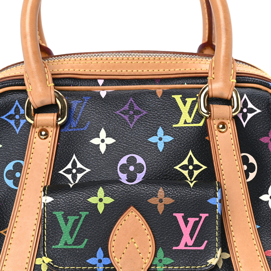Louis Vuitton Louis Vuitton Monogram Multicolor Priscilla Black Black Image 6