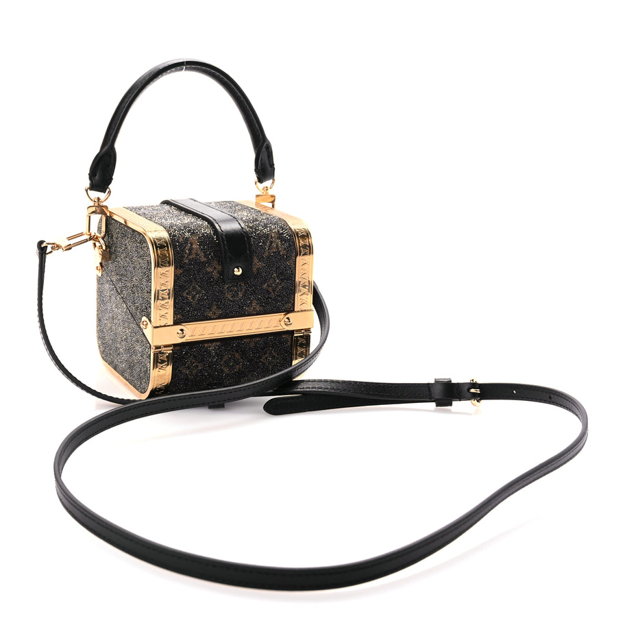 Louis Vuitton Satin Crystal Monogram Treasure Box Image 2