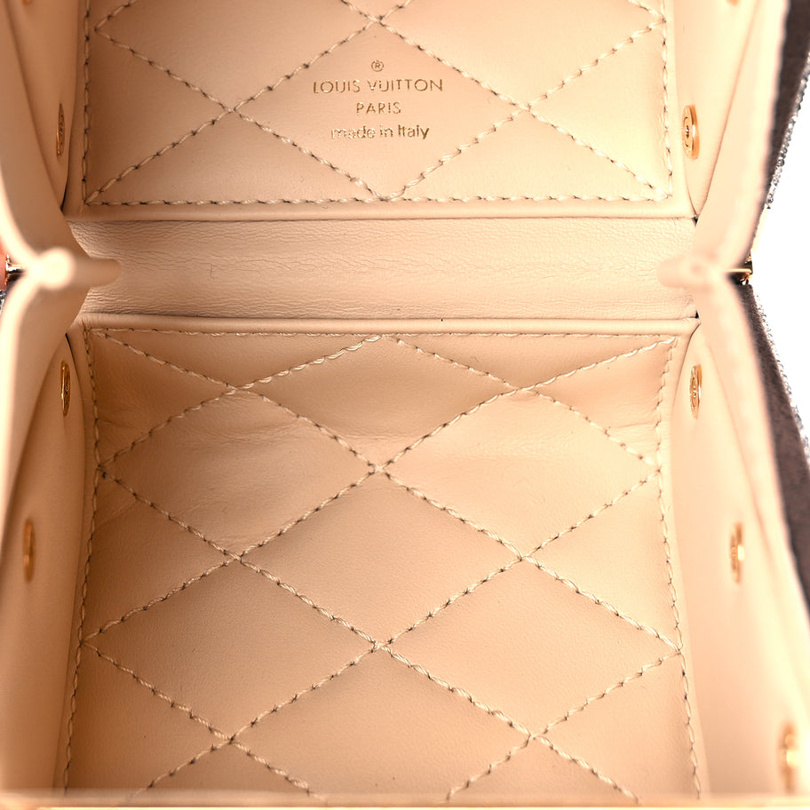 Louis Vuitton Satin Crystal Monogram Treasure Box Image 4