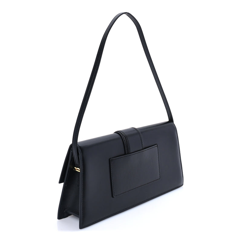  Jacquemus Smooth Calfskin Le Bambino Long Black