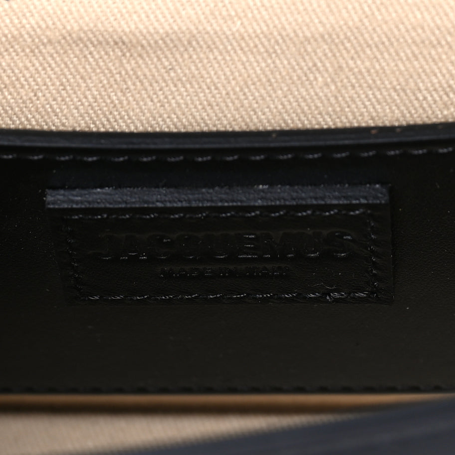 Jacquemus Smooth Calfskin Le Bambino Long Black Image 5