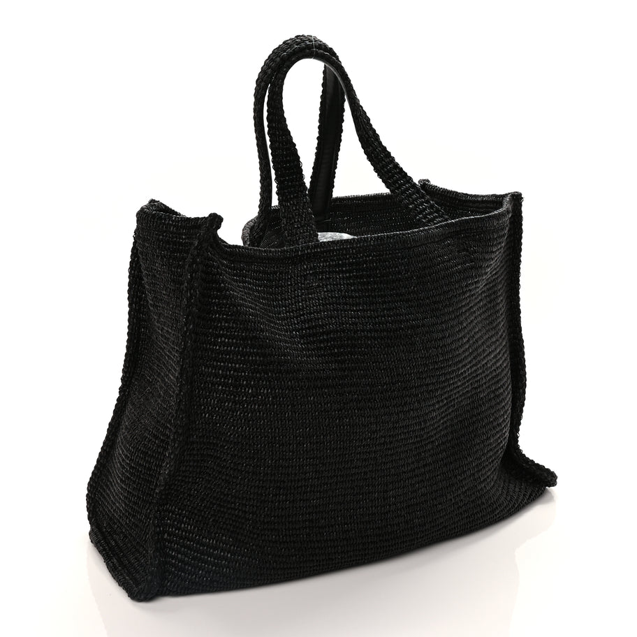 Givenchy Raffia Medium G Tote Black Image 2