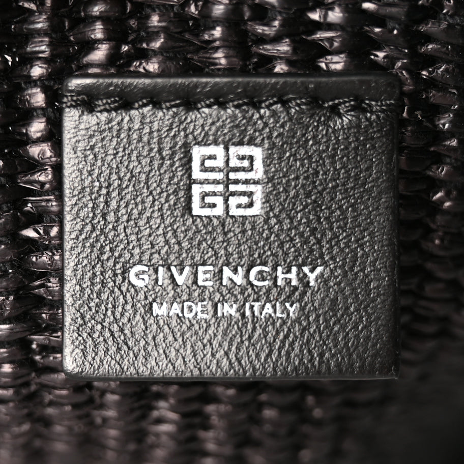 Givenchy Raffia Medium G Tote Black Image 5