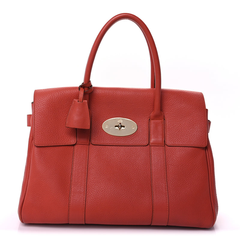  Mulberry Small Classic Grain Bayswater  Coral