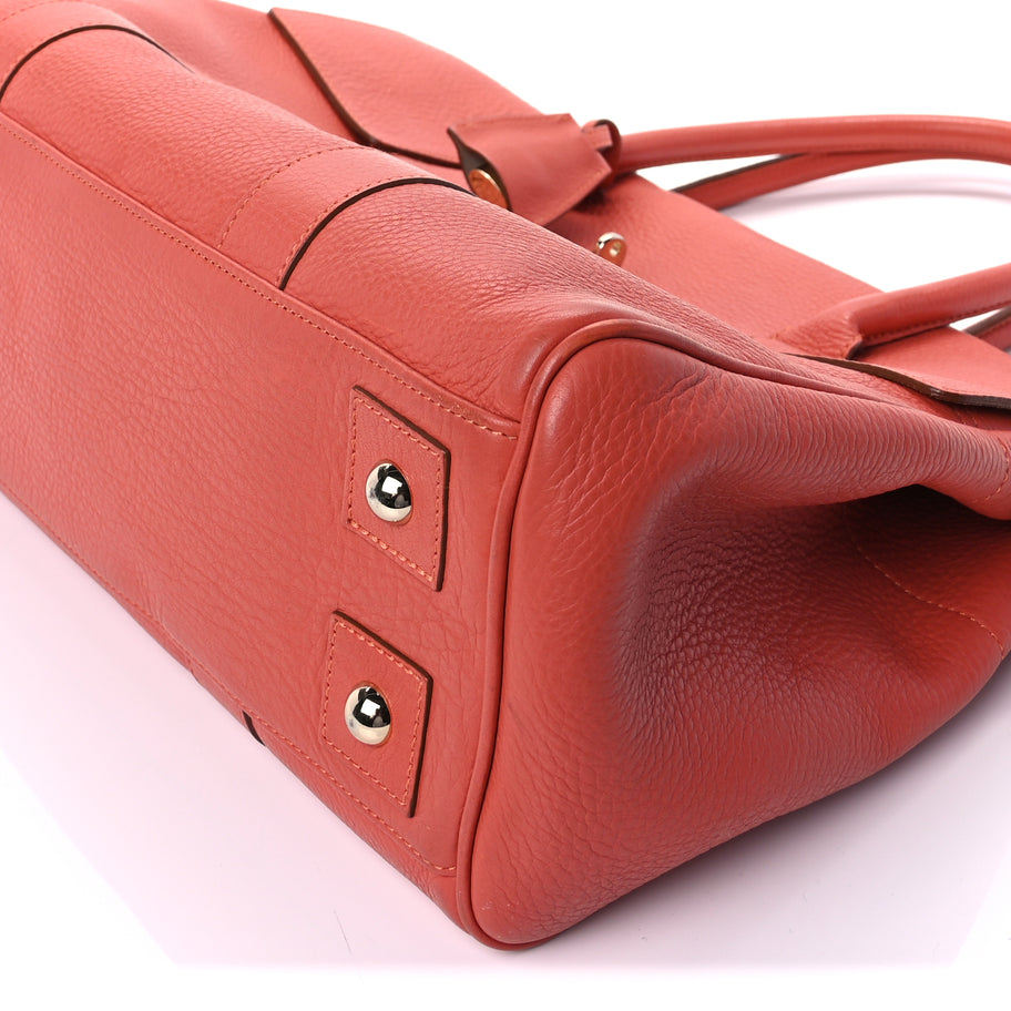 Mulberry Small Classic Grain Bayswater  Coral Image 8