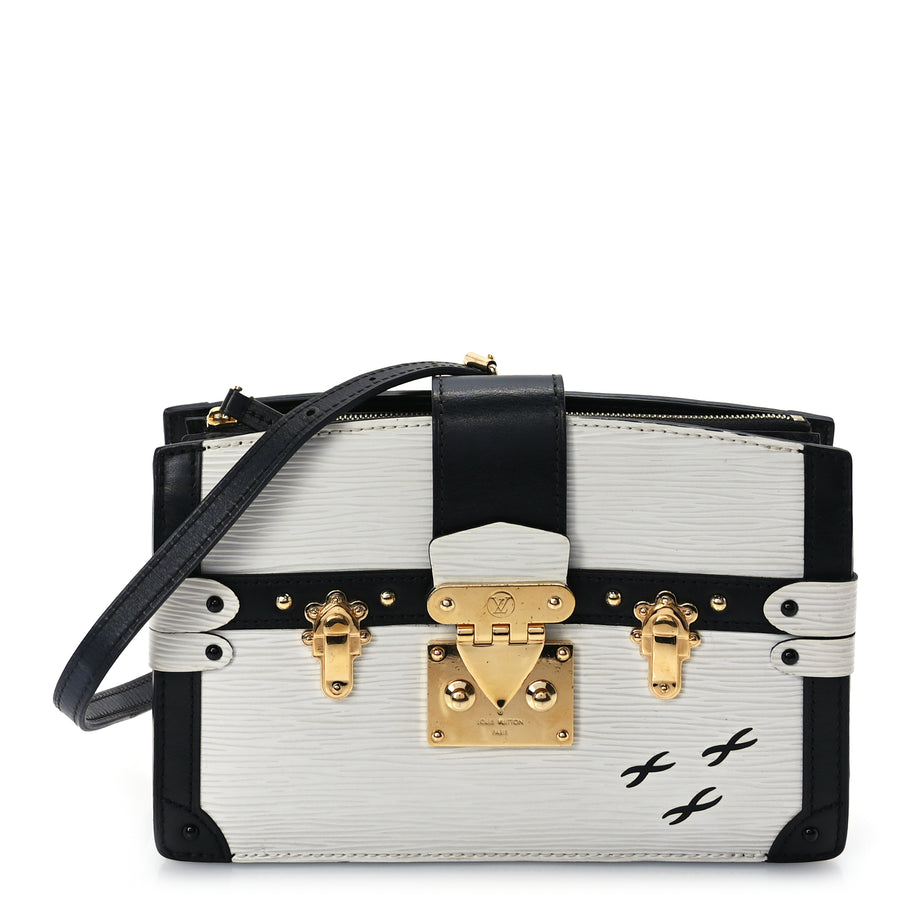Louis Vuitton Epi Trunk Clutch White Image 1