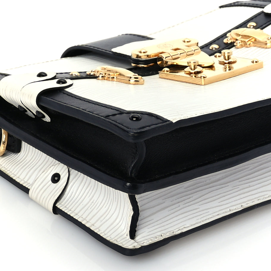 Louis Vuitton Epi Trunk Clutch White Image 7