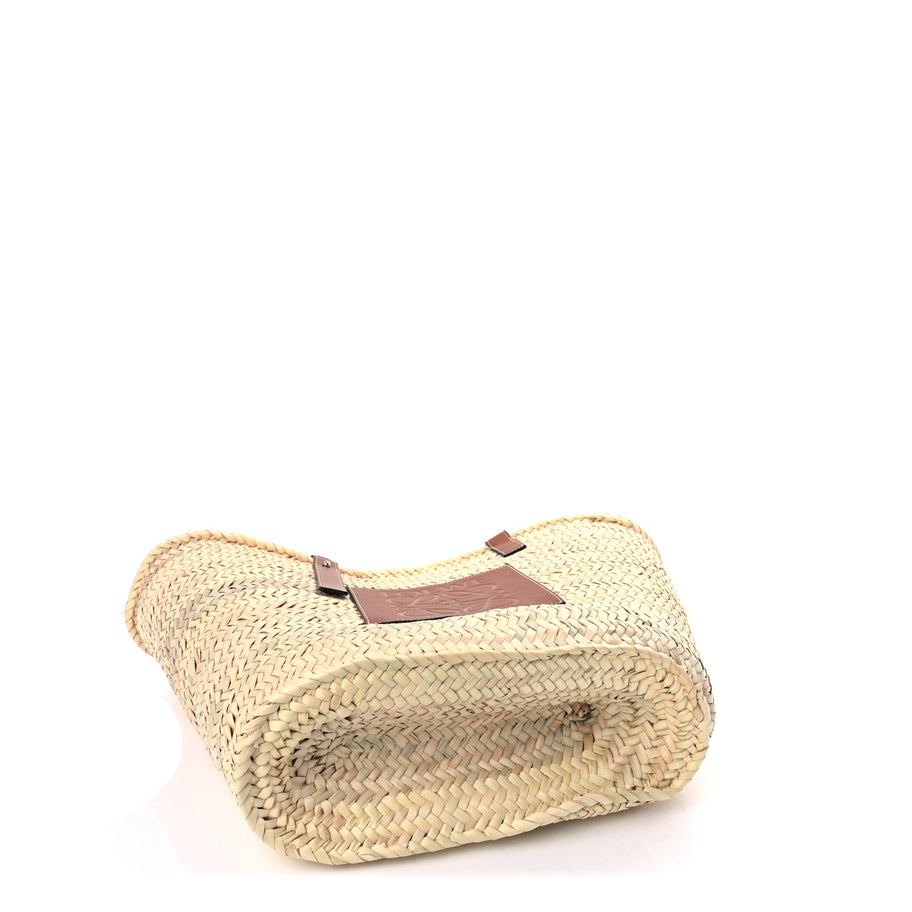Loewe Raffia Large Basket Tote Bag Natural Tan Image 3