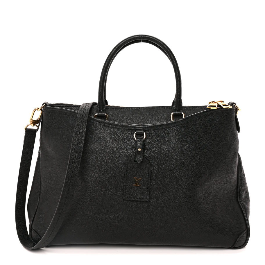 Louis Vuitton Empreinte Monogram Giant Trianon MM Black Image 1