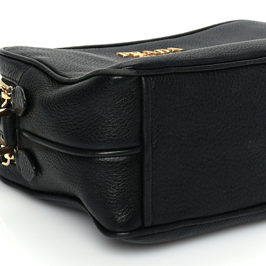 Prada Vitello Phenix Camera Bag Black Image 7