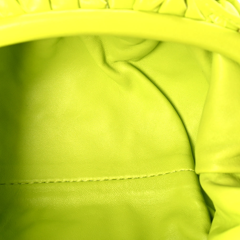Bottega Veneta Nappa Intrecciato The Mini Pouch  Kiwi Image 4