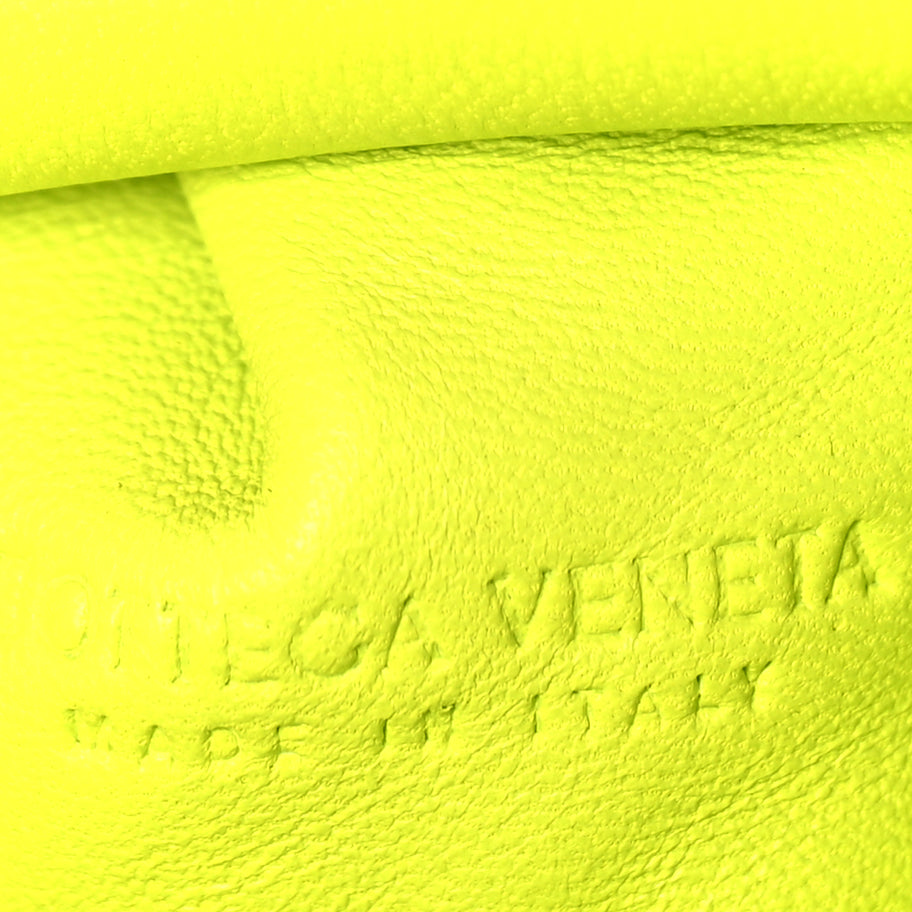 Bottega Veneta Nappa Intrecciato The Mini Pouch  Kiwi Image 5