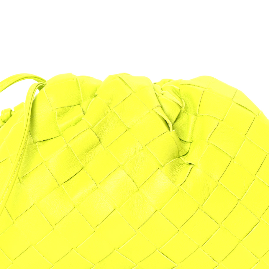 Bottega Veneta Nappa Intrecciato The Mini Pouch  Kiwi Image 6