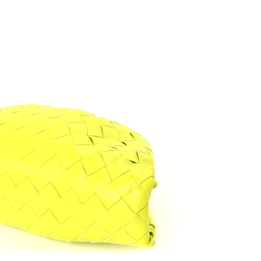 Bottega Veneta Nappa Intrecciato The Mini Pouch  Kiwi Image 8