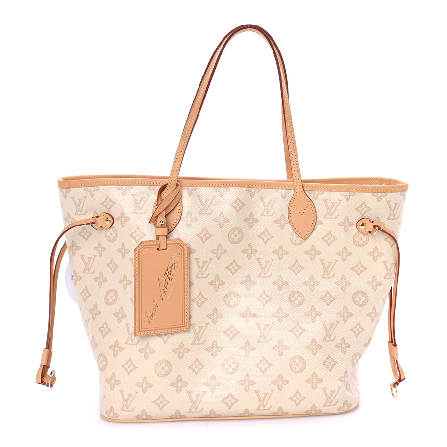 Louis Vuitton Monogram Origine Lin Neverfull MM Image 1