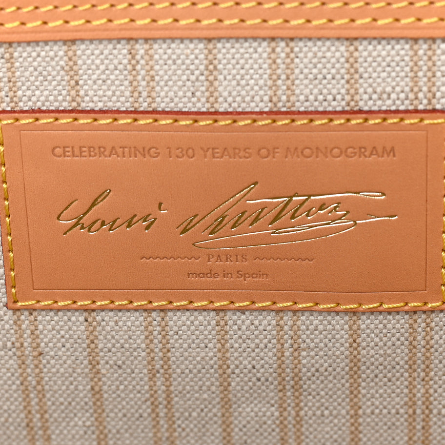 Louis Vuitton Monogram Origine Lin Neverfull MM Image 6