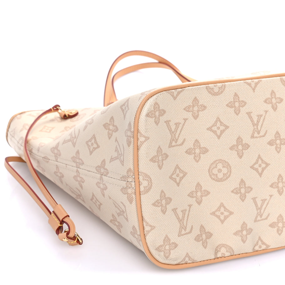 Louis Vuitton Monogram Origine Lin Neverfull MM Image 8