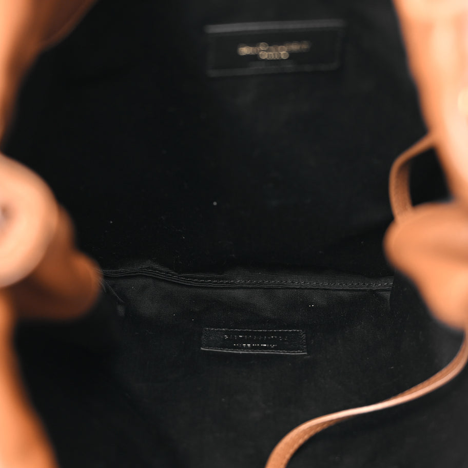 Saint Laurent Lambskin Matelasse Monogram Large Jamie 4.3 Pochon Light Fox Image 5