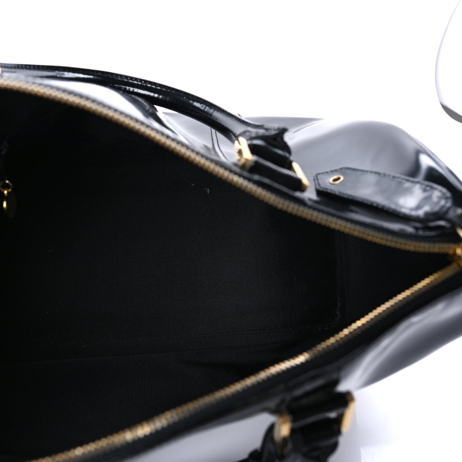 Chanel Patent Timeless CC Duffel Bag  Black Image 4