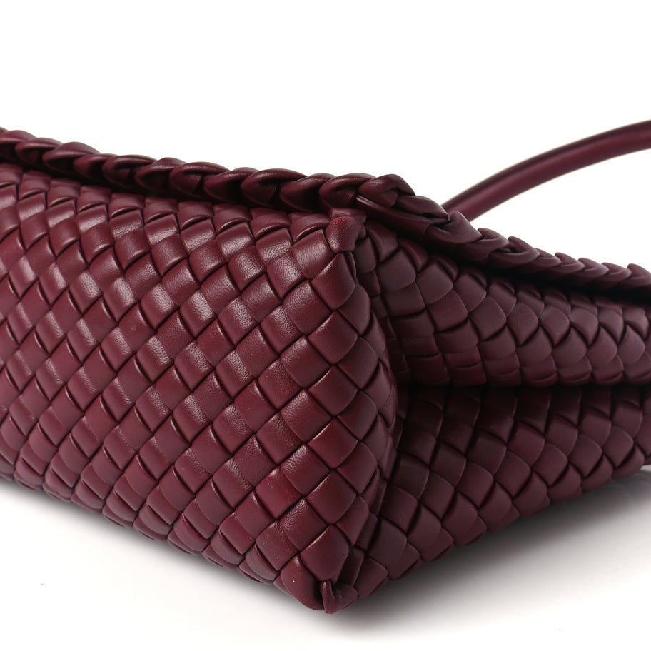 Bottega Veneta Nappa Intrecciato Patti Top Handle Bag Barolo Image 8