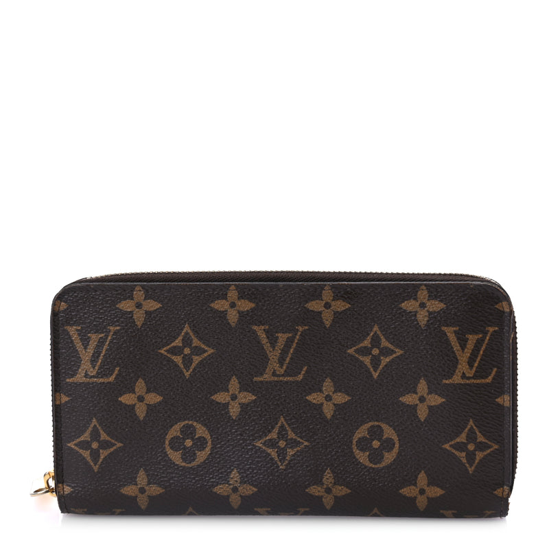  Louis Vuitton Monogram Zippy Wallet Rose Ballerine