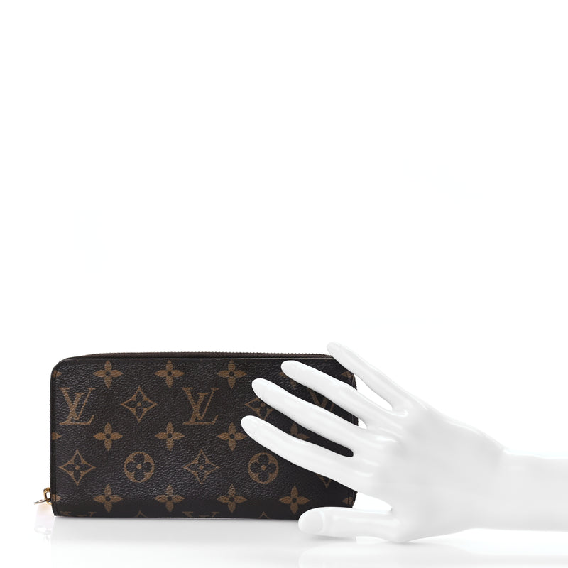  Louis Vuitton Monogram Zippy Wallet Rose Ballerine