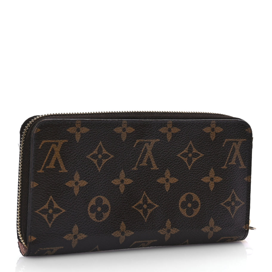 Louis Vuitton Monogram Zippy Wallet Rose Ballerine Image 3