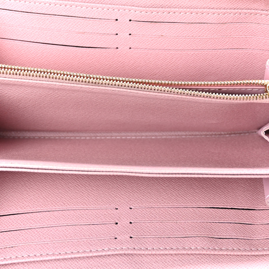 Louis Vuitton Monogram Zippy Wallet Rose Ballerine Image 5