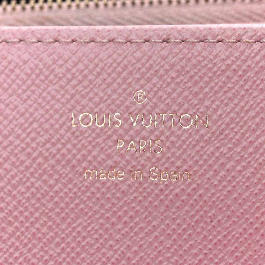 Louis Vuitton Monogram Zippy Wallet Rose Ballerine Image 6