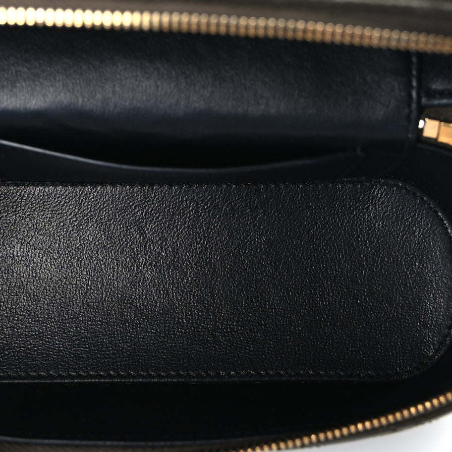 Saint Laurent Lambskin Quilted Mini Gaby Vanity Case Light Musk Image 4
