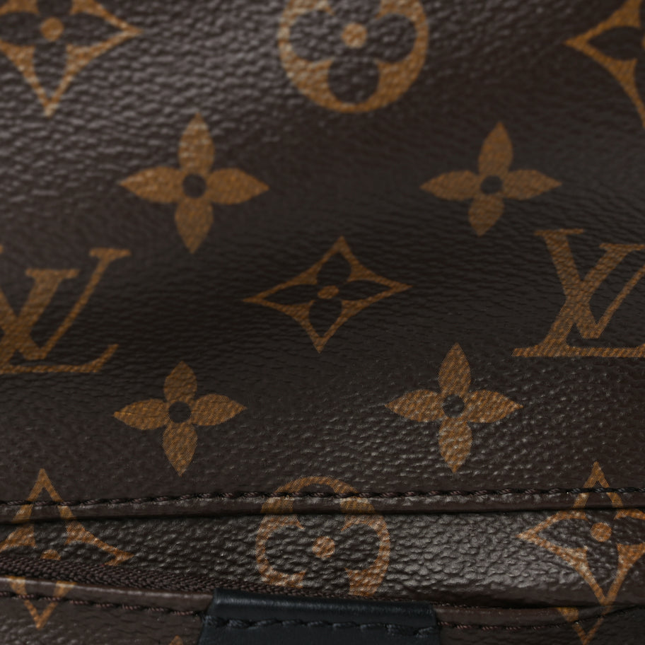 Louis Vuitton Monogram Palm Springs Backpack Mini Black Image 6