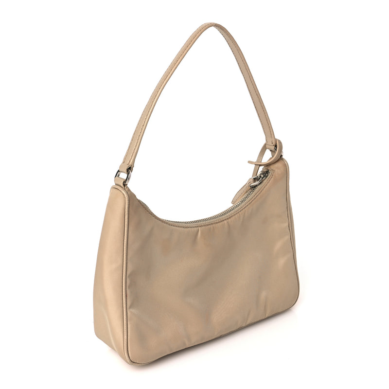  Prada Re-Nylon Saffiano Mini Re-Edition 2005 Bag Deserto