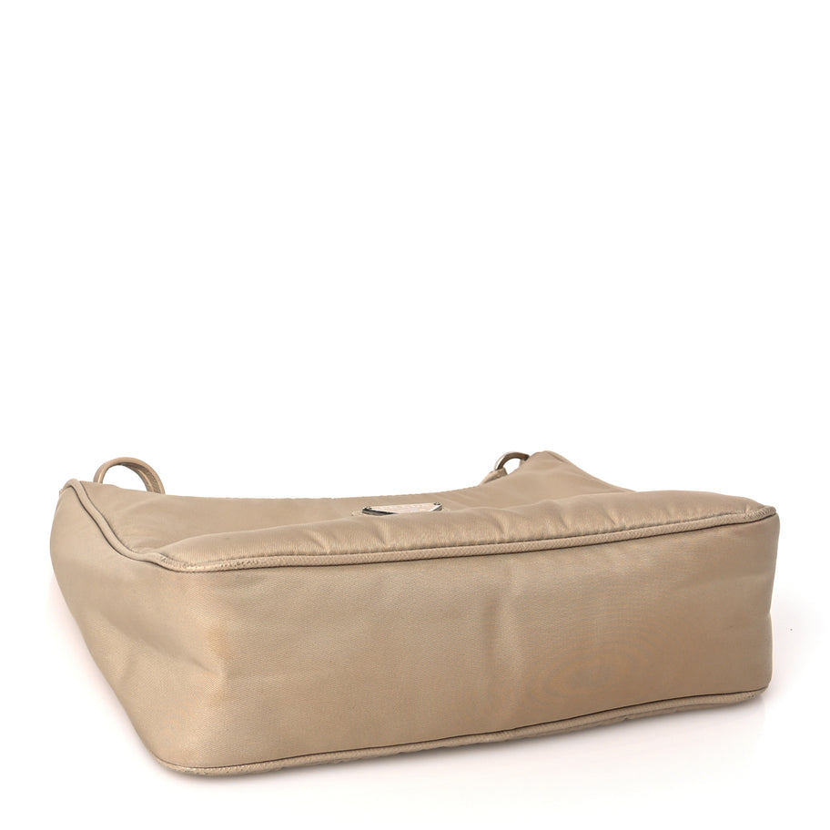 Prada Re-Nylon Saffiano Mini Re-Edition 2005 Bag Deserto Image 3