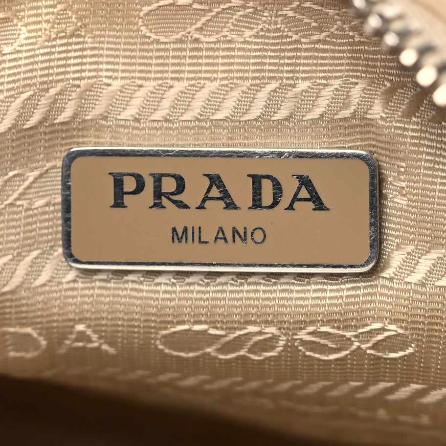 Prada Re-Nylon Saffiano Mini Re-Edition 2005 Bag Deserto Image 5